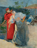 Jouer au croquet - Leon Wyczółkowski — vy av konstverket