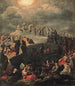 Helgonkorset - Leonaert Bramer — vy av konstverket