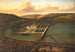 La perspective sydost av Hampton Court Herefordshire - Leonard Knyff — vy av konstverket