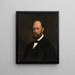 Portrait av Alexandre Branicki - Leonardo Gasser — inramlat konstverk på väggen