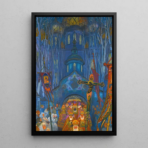 Leonid Mikhailovich Brailovsky - Easter Night.webp