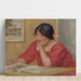 Reproduktion av målningen Léontine Lisant - Pierre-Auguste Renoir
