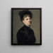 Bertha Müller La sœur des artistes - Leopold Carl Müller — inramlat konstverk på väggen