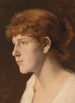 Tête de jeune fille - Leopold Carl Müller — vy av konstverket