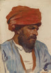 Porträtt av en oriental - Leopold Carl Müller — vy av konstverket