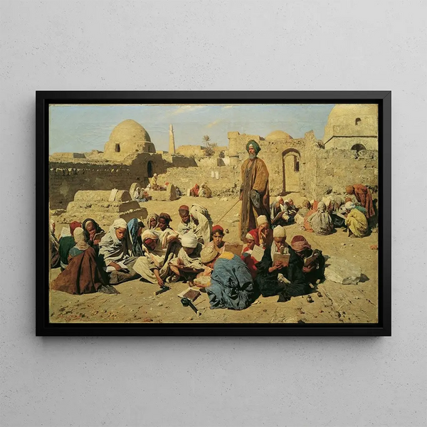 Leopold Carl Mller - Schule in Obergypten.webp