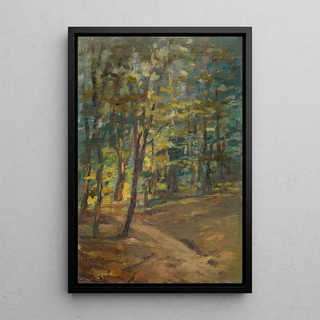 Leopold Horovitz - Forest Interior.webp