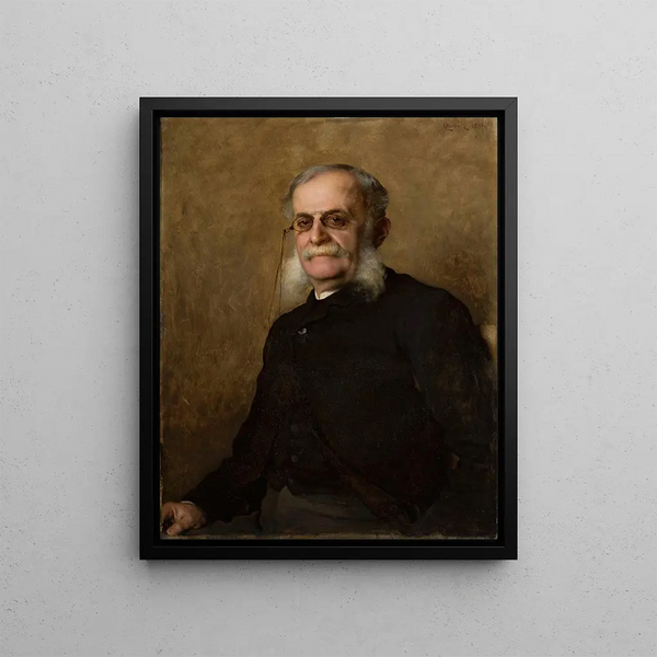 Leopold Horowitz - Portrait of Edward Leo 18291901 editor of Gazeta Polska.webp