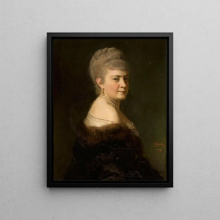 Leopold Horowitz - Portrait of Melania ne Jastrzbska 1v Dunin 2v Rawicz.webp
