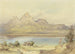 vid Lucerne-sjön - Leopold Rottmann — vy av konstverket