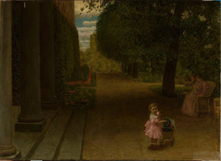 Leopold von Kalckreuth - In the garden.webp