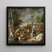 Les Andriens - Peter Paul Rubens — inramlat konstverk på väggen