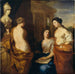 Les Arts autour du buste de la reine Kristina de Suède - David Klöcker Ehrenstrahl — visat i en interiör