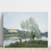 Reproduktion av målningen Les Baigneuses de Ville-d'Avray - Jean-Baptiste Camille Corot