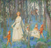 Les Bois féeriques - Henry Meynell Rheam — vy av konstverket