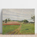Reproduktion av målningen Les Coteaux de Thierceville, Temps Gris - Camille Pissarro