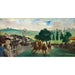 Reproduktion av målningen Les Courses à Longchamp - Edouard Manet