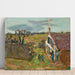 Reproduktion av målningen Les Deux Enfants, Vernouillet - Pierre Bonnard