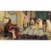 Reproduktion av målningen Les Favoris de l'empereur Honorius - John William Waterhouse