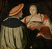 Les Fiancés - Lucas van Leyden — vy av konstverket