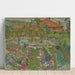 Reproduktion av målningen Les Fleurs du potager (Le Grand-Lemps) (1909) - Pierre Bonnard