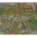 Reproduktion av målningen Les Fleurs du potager (Le Grand-Lemps) (1909) - Pierre Bonnard