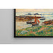 Reproduktion av målningen Les Glénans, Finistère - Henry Moret
