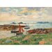 Reproduktion av målningen Les Glénans, Finistère - Henry Moret