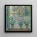 Les Hortensias - Henri Le Sidaner — inramlat konstverk på väggen