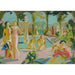 Reproduktion av målningen Les Jardins d'Armide, Esquisse - Maurice Denis