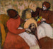 Les Modistes - Edgar Degas — vy av konstverket