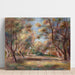 Reproduktion av målningen Les Oliviers à Cagnes - Pierre-Auguste Renoir