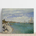Reproduktion av målningen Les Régates à Sainte-Adresse - Claude Monet