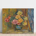 Reproduktion av målningen Les Roses au Rideau Bleu - Pierre-Auguste Renoir