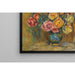 Reproduktion av målningen Les Roses au Rideau Bleu - Pierre-Auguste Renoir