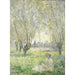 Reproduktion av målningen Les Saules - Claude Monet
