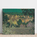 Reproduktion av målningen Les Toits, Composition - Henri Le Sidaner