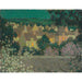 Reproduktion av målningen Les Toits, Composition - Henri Le Sidaner