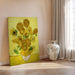 Reproduktion av målningen Les Tournesols - Vincent Van Gogh
