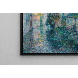 Les Vieilles Maisons, Quimperlé - Henri Le Sidaner | Reproduction Tableau Décoration murale affiche copie