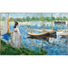 Reproduktion av målningen Les bords de la Seine à Argenteuil - Edouard Manet