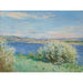 Reproduktion av målningen Les bords de la Seine près de Vétheuil - Claude Monet