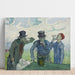 Reproduktion av målningen Les buveurs - Vincent van Gogh