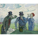 Reproduktion av målningen Les buveurs - Vincent van Gogh