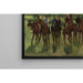 Reproduktion av målningen Les cavaliers - Edgar Degas