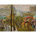 Reproduktion av målningen Les chiffonniers ou Le retour des halles - Pierre Bonnard
