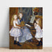Reproduktion av målningen Les filles de Catulle Mendès - Pierre-Auguste Renoir
