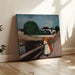 Reproduktion av målningen Les filles sur le pont - Edvard Munch