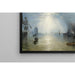Reproduktion av målningen Les haleurs chargeant du charbon au clair de lune - Joseph Mallord William Turner