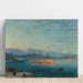 Reproduktion av målningen Les navires français quittent la mer Noire - Ivan Konstantinovich Aivazovsky